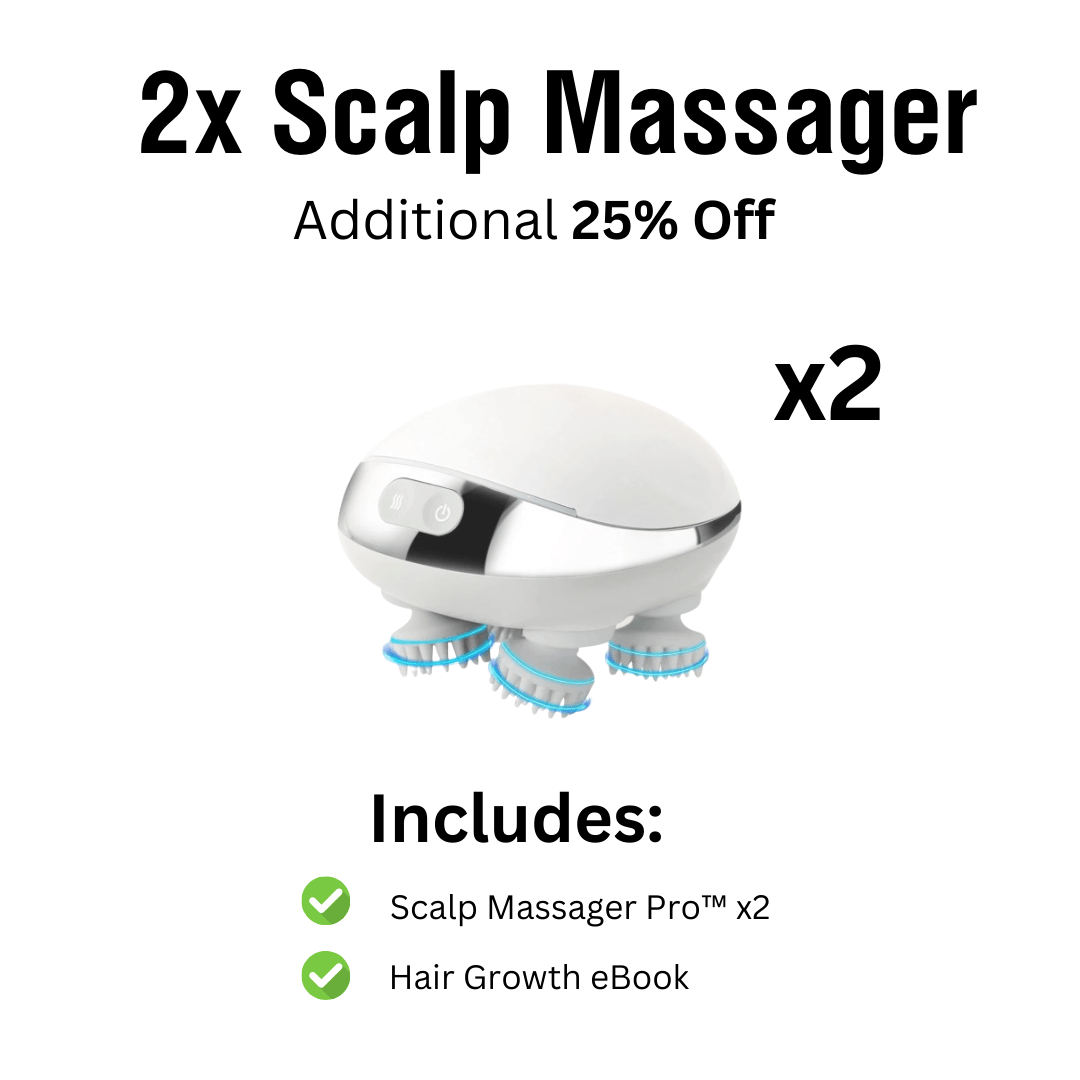 Scalp Massager Pro™ - With Red Light Therapy